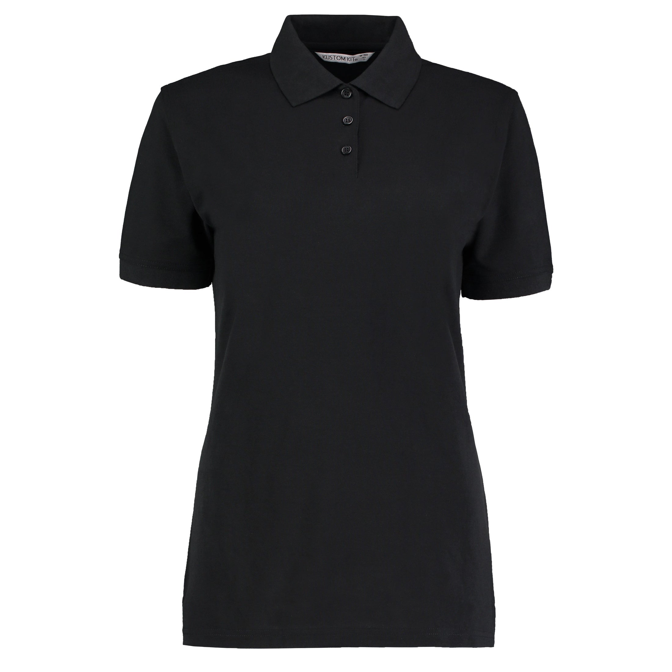 Kustom Kit Klassic Polo Women's With Superwash® 60°C (Classic Fit) - Black