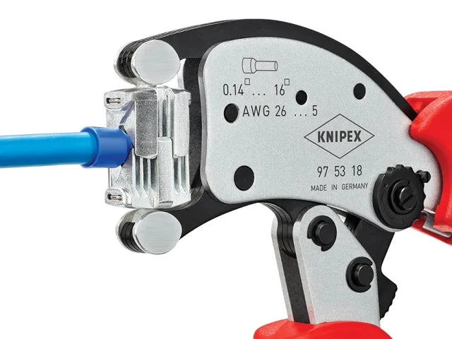 Knipex Twistor16® Self-Adjusting Crimping Pliers 200mm