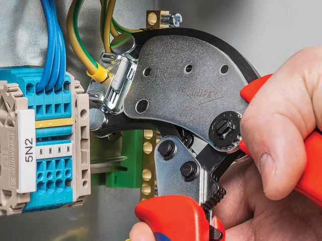 Knipex Twistor16® Self-Adjusting Crimping Pliers 200mm