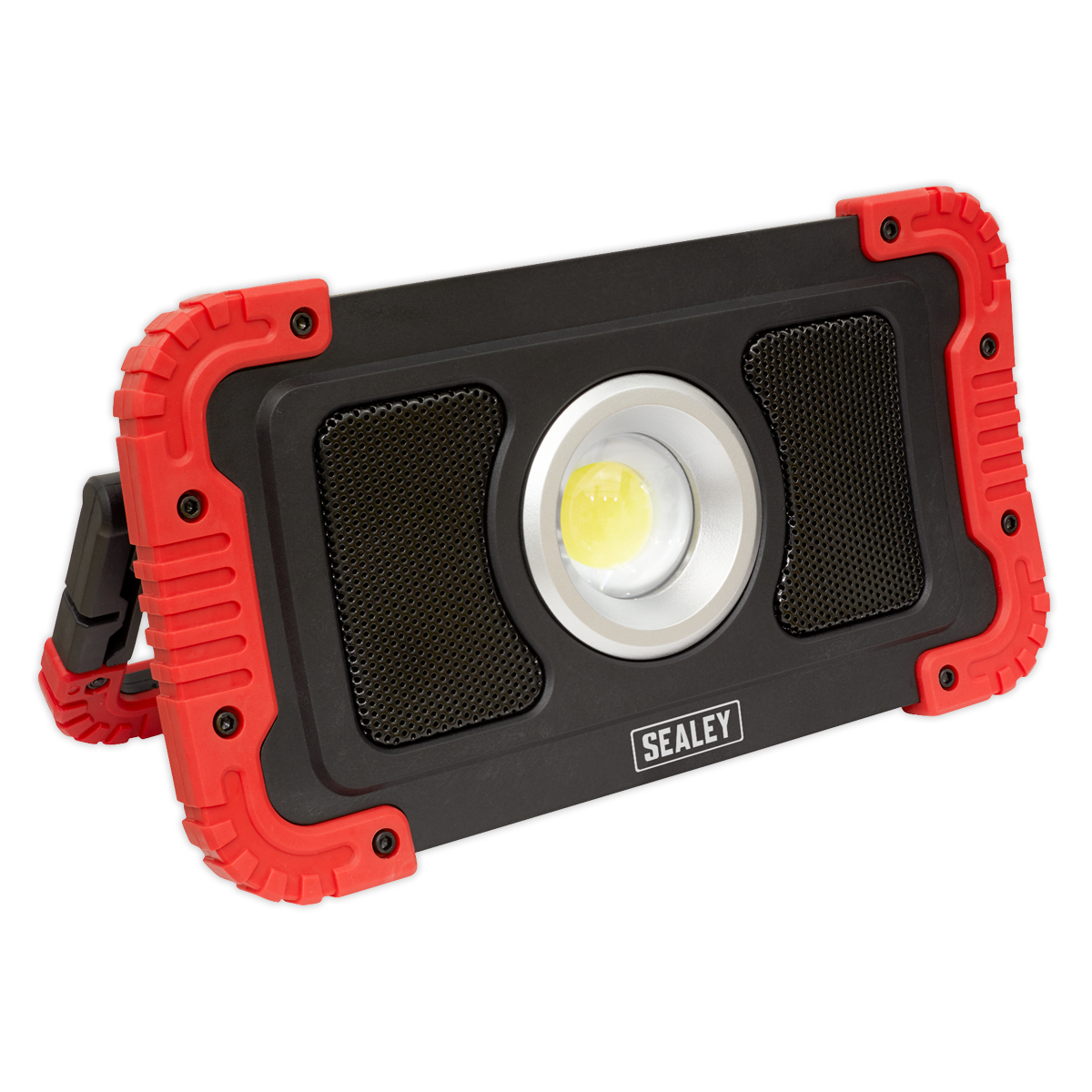 Sealey Rechargeable Wireless Speaker Work Light 20W COB LED & Power Bank