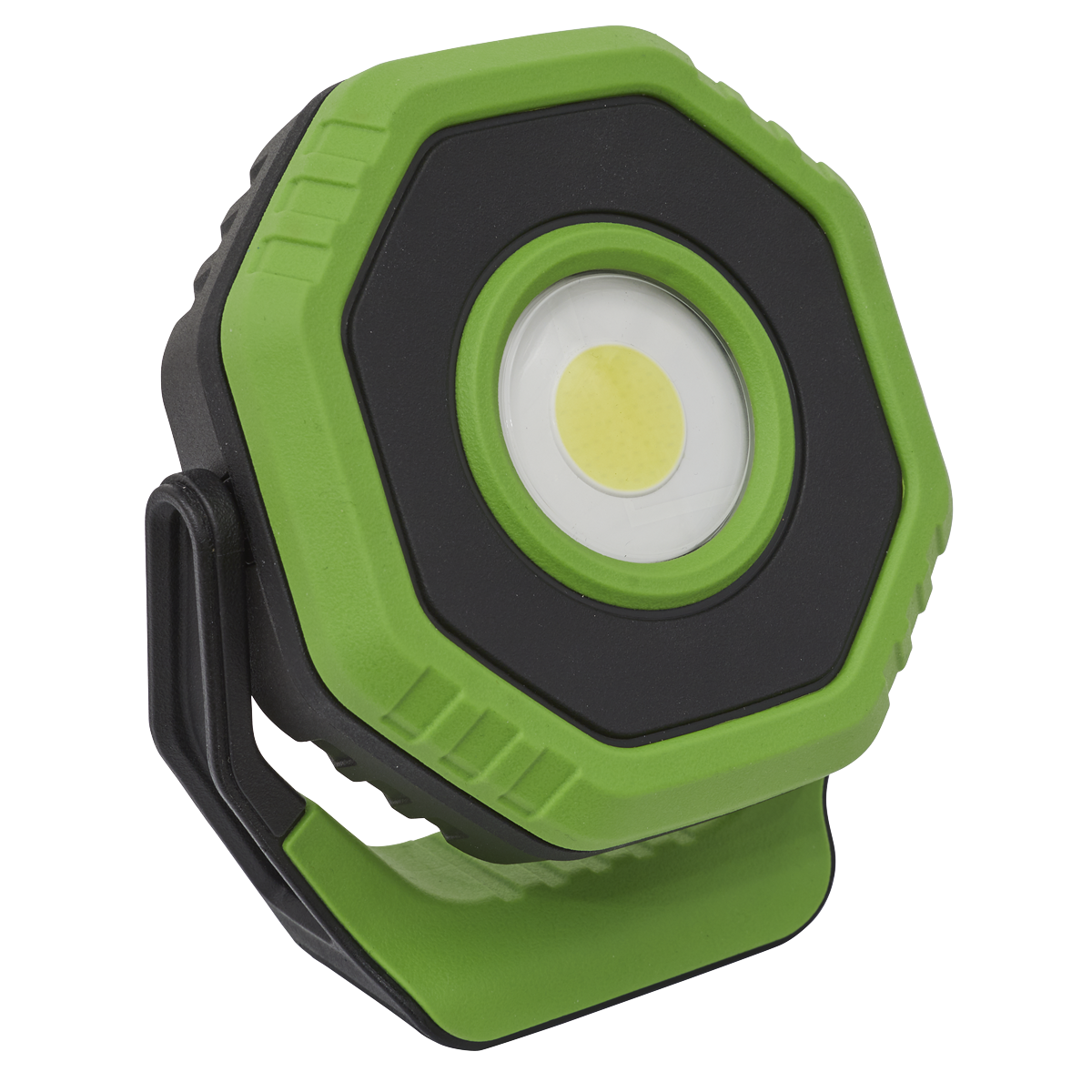 Sealey Rechargeable Pocket Floodlight with Magnet 360° 7W COB LED - Green