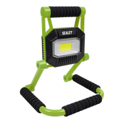 Sealey Rechargeable Portable Fold Flat Floodlight 10W COB LED Lithium-ion