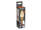 Link2Home Wi-Fi LED SES (E14) Candle Filament Dimmable Bulb, White 400 lm 4.5W
