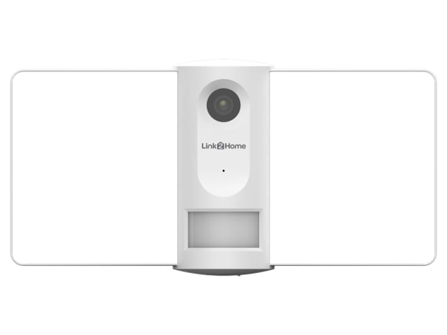 Link2Home Outdoor Smart Floodlight Camera 2K 4MP White