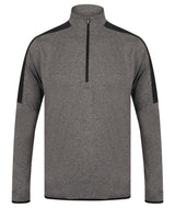 Finden & Hales ¼ Zip Mid-Layer With Contrast Panelling