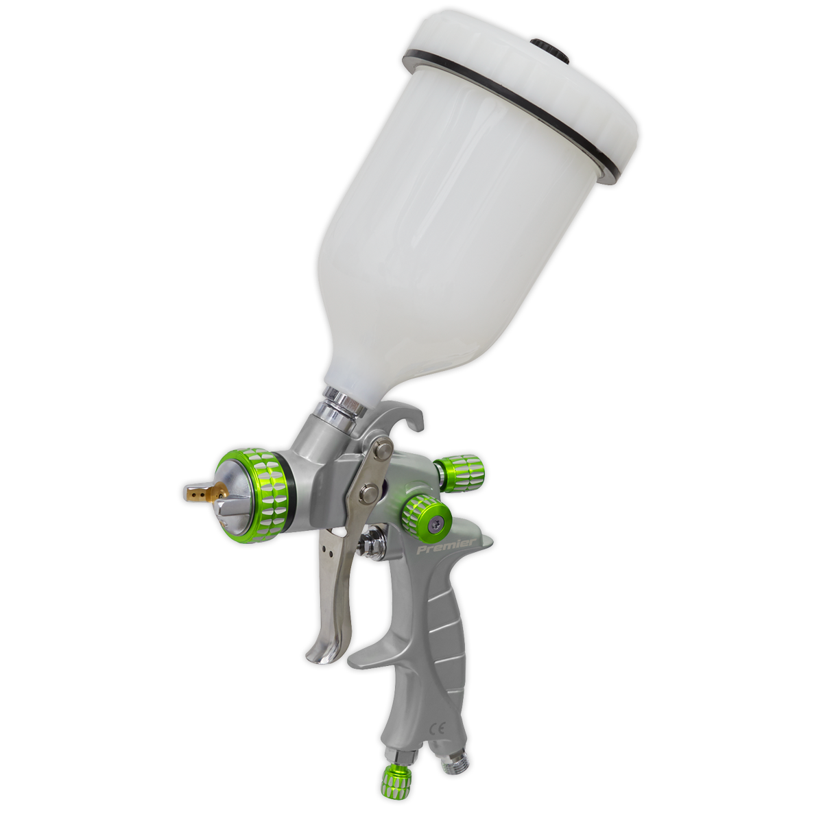 Sealey LVLP Gravity Feed Spray Gun - 1.4mm Set-Up