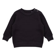 Larkwood Crew Neck Sweatshirt With Shoulder Poppers
