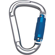 Delta Plus AM025X2  Lightweight Aluminum Carabiner  (Bag of 2)