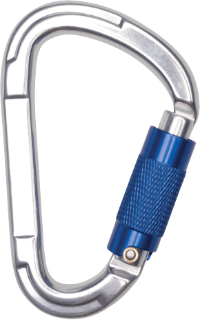 Delta Plus AM025 Lightweight Aluminum Carabiner