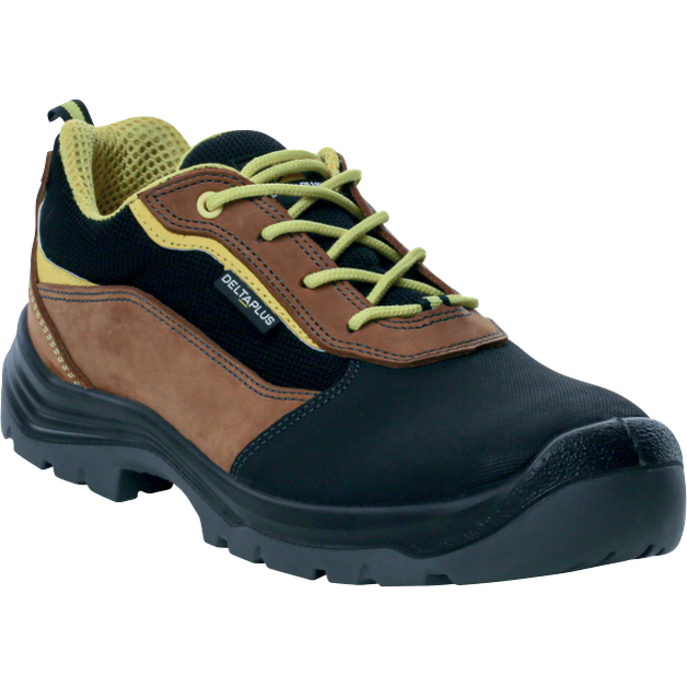 Delta Plus EIGER S3S SR Safety Shoes – Premium Leather, Shock-Absorbing & High Stability