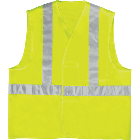 Delta Plus GILP4 Lightweight Hi-Viz Vest – Reflective Strips & Work-Ready