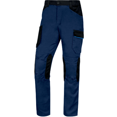 Delta Plus M2PA3 Work Trousers – Triple-Stitched, Preformed Knees, 9-Pocket Utility