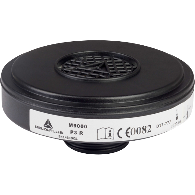 Delta Plus M9000 P3 – Box of 4 High-Performance P3 Filter Cartridges