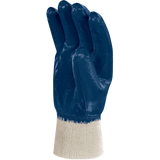 Delta Plus NI155 Heavy-Duty Nitrile Glove – Comfortable Fit with Knitted Cuff