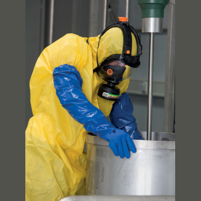 Delta Plus PETRO VE766 – Shoulder-Length PVC Safety Gloves for Chemical Protection