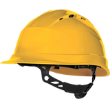 Delta Plus QUARTZ UP IV Ventilated Safety Helmet with Short Visor