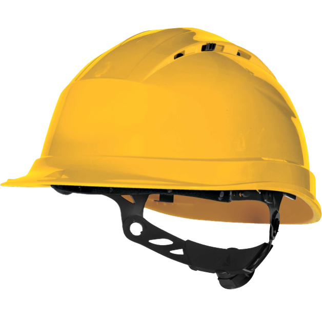 Delta Plus QUARTZ UP IV Ventilated Safety Helmet with Short Visor