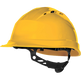 Delta Plus QUARTZ UP IV Ventilated Safety Helmet with Short Visor
