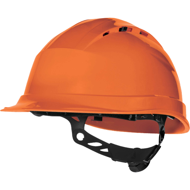 Delta Plus QUARTZ UP IV Ventilated Safety Helmet with Short Visor