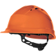 Delta Plus QUARTZ UP IV Ventilated Safety Helmet with Short Visor