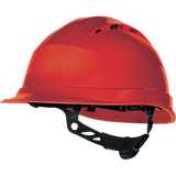 Delta Plus QUARTZ UP IV Ventilated Safety Helmet with Short Visor