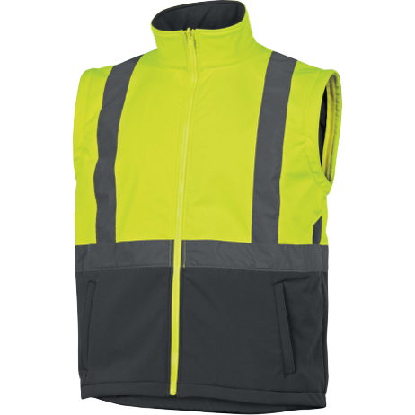 Delta Plus TARMAC 5-in-1 High-Vis Waterproof Parka – Modular & Breathable