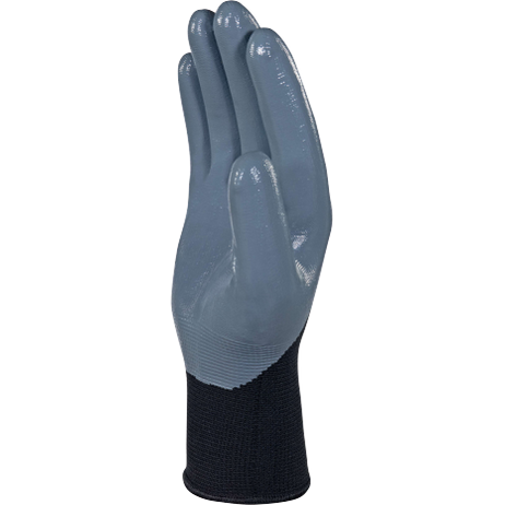 Delta Plus VE715GR Nitrile-Coated Precision Grip Gloves