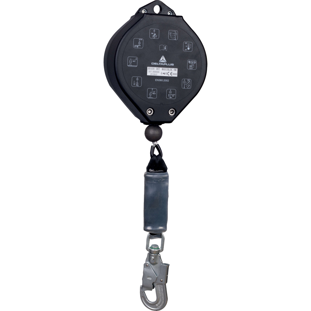 Delta Plus MAXIBLOC AN10006T Retractable Fall Arrester – 6M