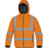 Delta Plus DOONHV High-Visibility Water-Repellent Down Jacket – Durable, Warm & Eco-Friendly