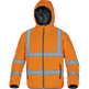 Delta Plus DOONHV High-Visibility Water-Repellent Down Jacket – Durable, Warm & Eco-Friendly