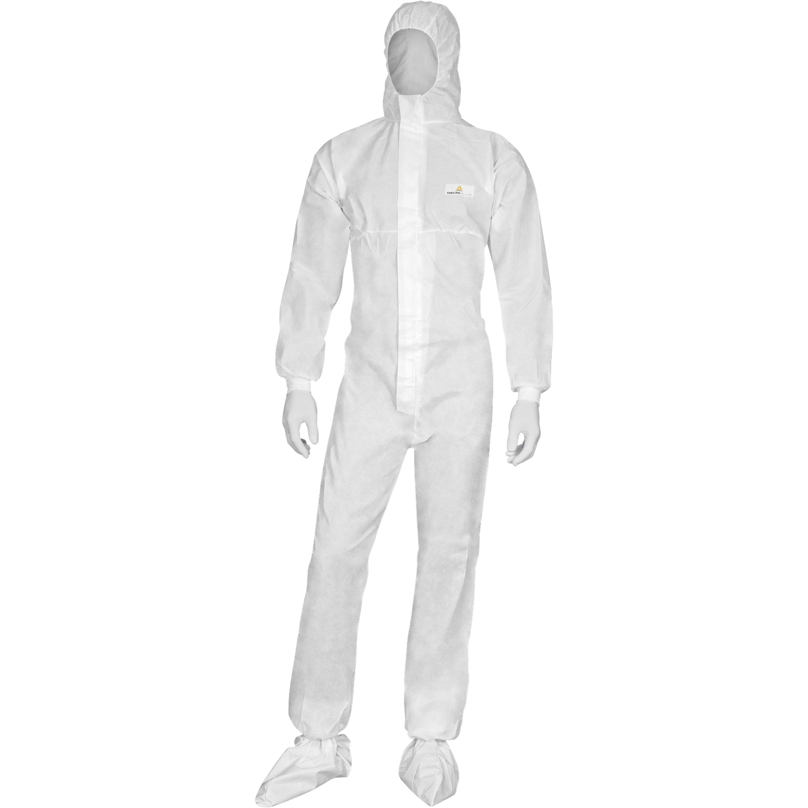 Delta Plus DT221 - Disposable Chemical Protection Coveralls – Type 5, Breathable & Particle Resistant