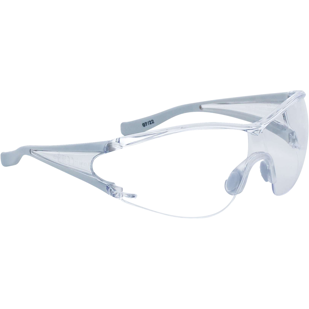 Delta Plus EGON CLEAR - Anti-Fog, Anti-Scratch Safety Glasses with Wide Protection