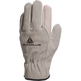 Delta Plus FCN29 Mechanical Leather Gloves – Cowhide, Grain & Split Leather, Multi-Purpose Design