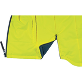 Delta Plus FIDJI HV Reversible High-Visibility Bodywarmer – Waterproof, Warm, & Durable