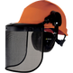 Delta Plus FORESTIER 3 Safety Helmet – Forestry Protection with Mesh Visor & Ear Defenders