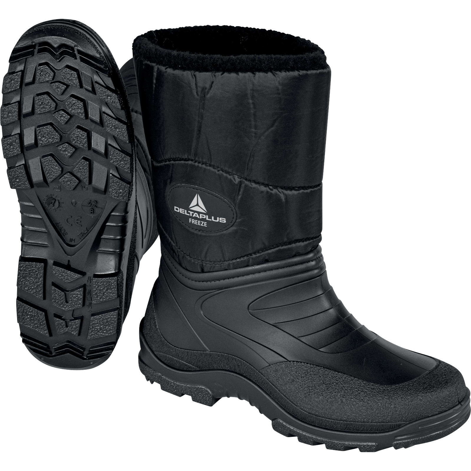 Delta Plus FREEZE Insulated Half-Boot for Cold Environments – Durable, Lightweight & Fur-Lined