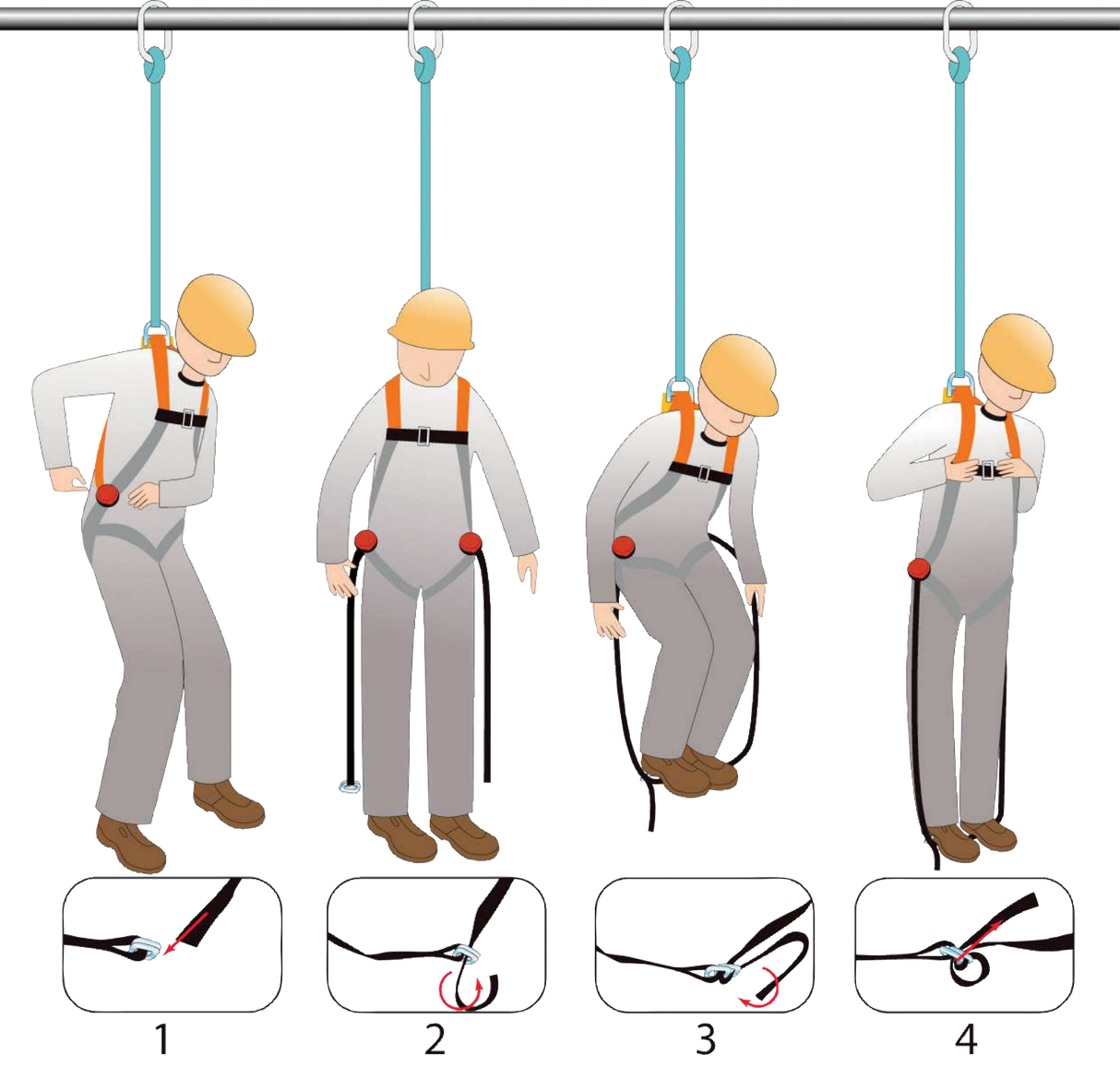 Delta Plus HA203FS Anti-Compression Strap Kit – Essential Fall Protection Accessory