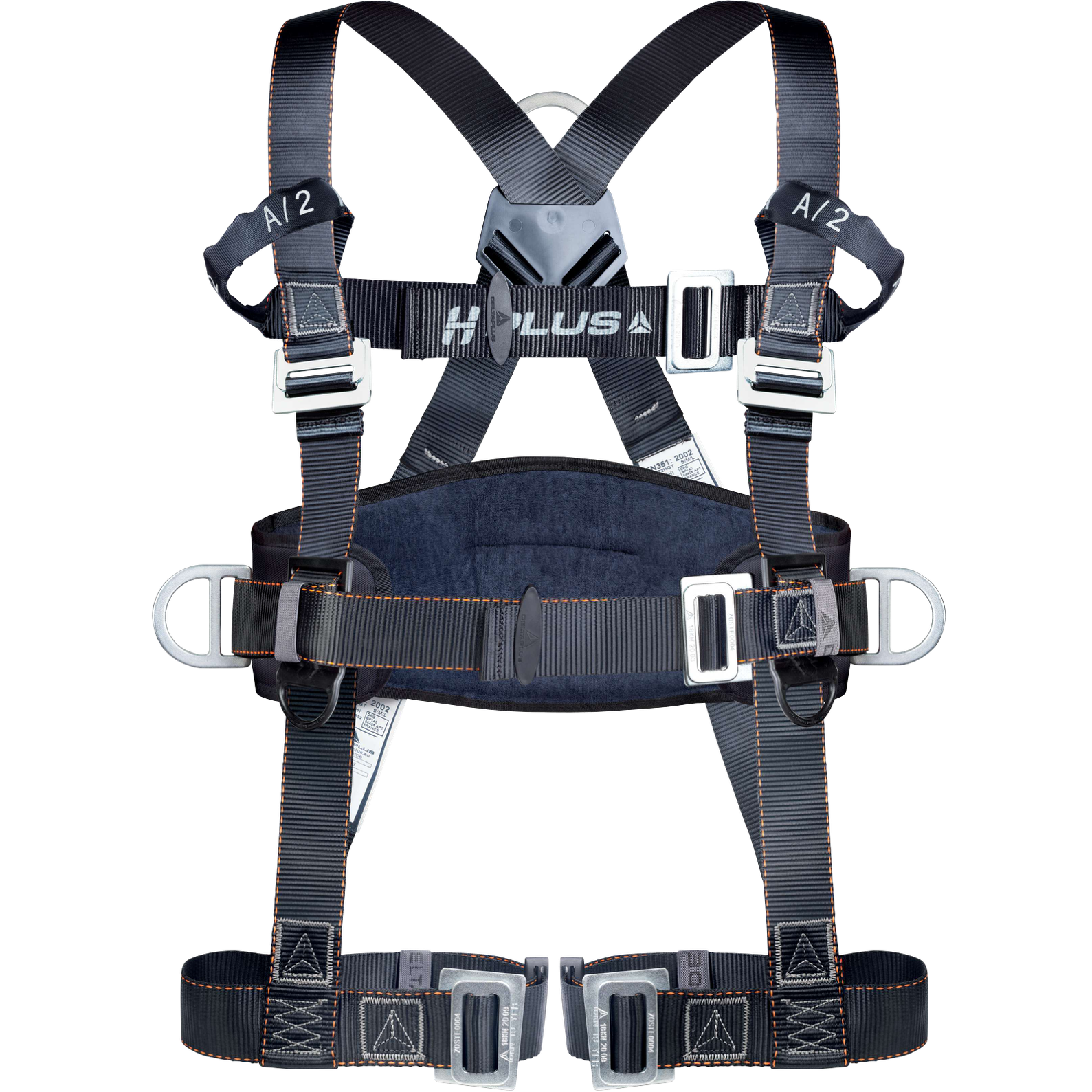 Delta Plus HAR24H Ergonomic Fall Arrester Harness with Positioning Belt