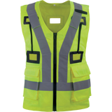 Delta Plus HARVESGI – High-Visibility Vest for Harness Compatibility & Worker Safety
