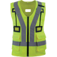 Delta Plus HARVESGI – High-Visibility Vest for Harness Compatibility & Worker Safety