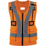 Delta Plus HARVESGI – High-Visibility Vest for Harness Compatibility & Worker Safety