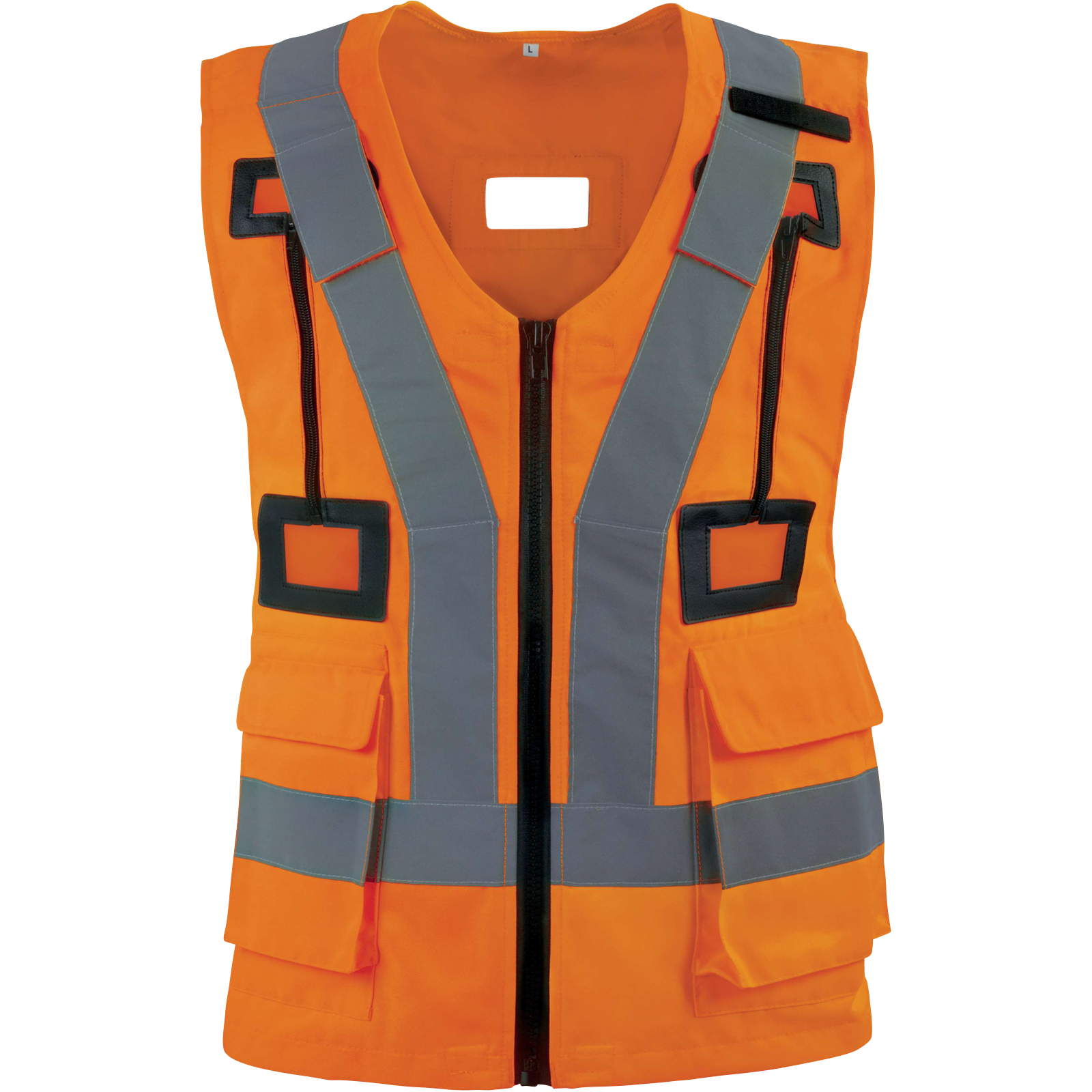 Delta Plus HARVESGI – High-Visibility Vest for Harness Compatibility & Worker Safety