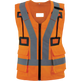 Delta Plus HARVESGI – High-Visibility Vest for Harness Compatibility & Worker Safety