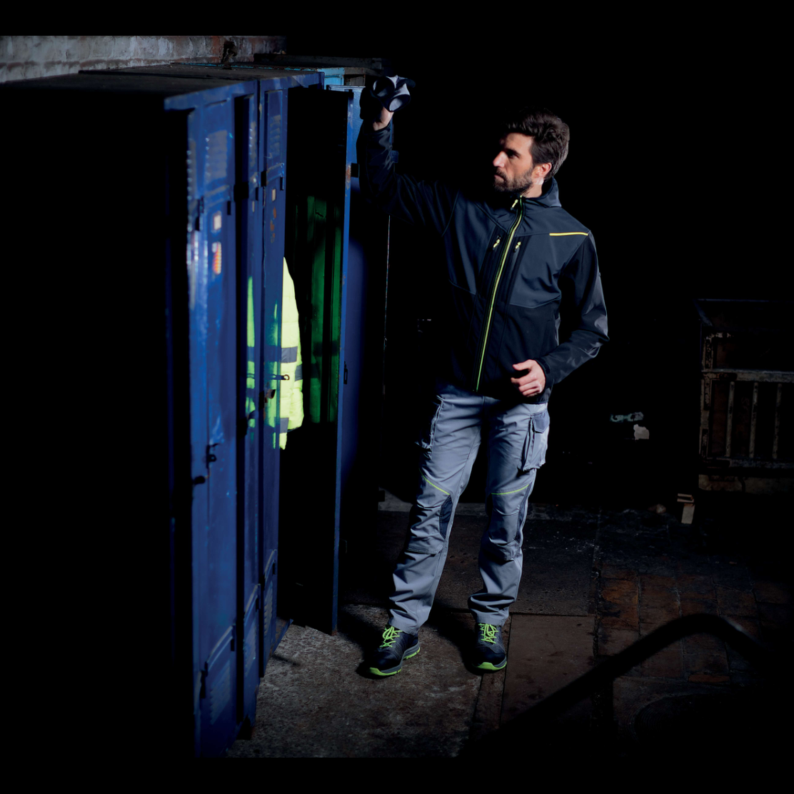 Delta Plus HORTEN2 Softshell Jacket – Waterproof, Windproof & Flexible