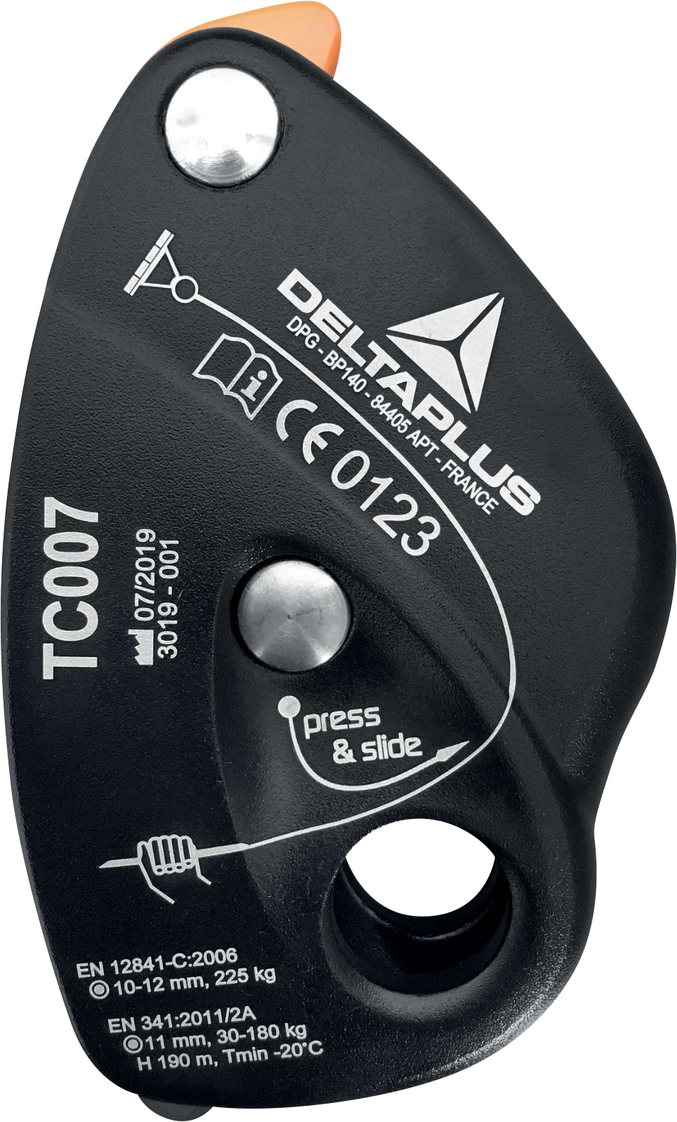 Delta Plus SAFECORD TC007 Self-Locking Descender