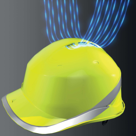 Delta Plus DIAMOND VI WIND  - Lightweight, Durable & Versatile Protection Safety Helmet