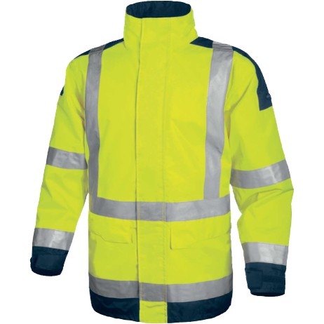 Delta Plus EASYVIEW High-Viz Waterproof Parka - Unisex
