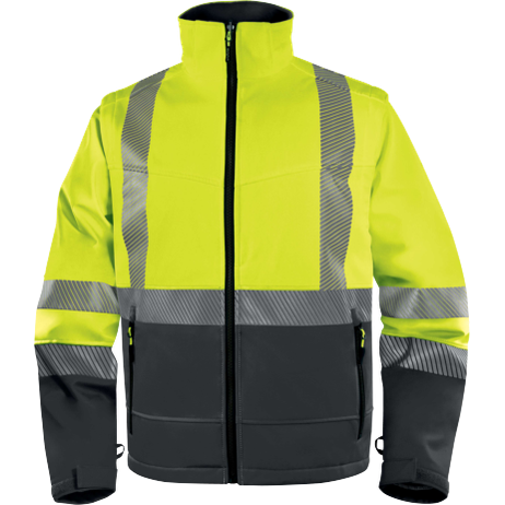 Delta Plus FAST High-Visibility 2-in-1 Softshell Jacket