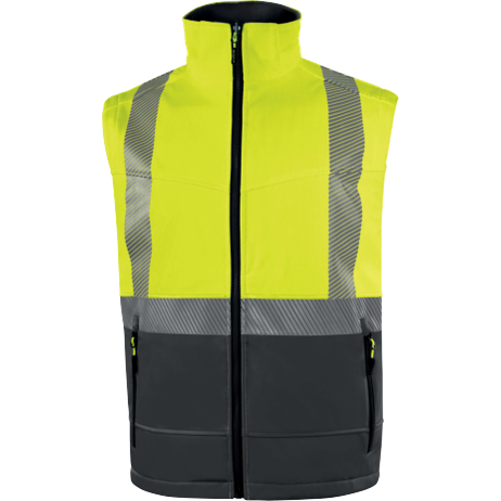 Delta Plus FAST High-Visibility 2-in-1 Softshell Jacket
