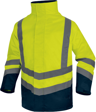 Delta Plus OPTIMUM3 5-in-1 Hi-Vis Waterproof Parka